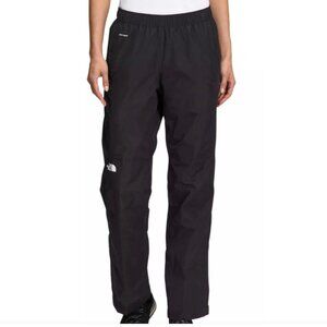 The North Face Antora Rain Pants Women's Black Straight Leg Ski SGN1516 Small